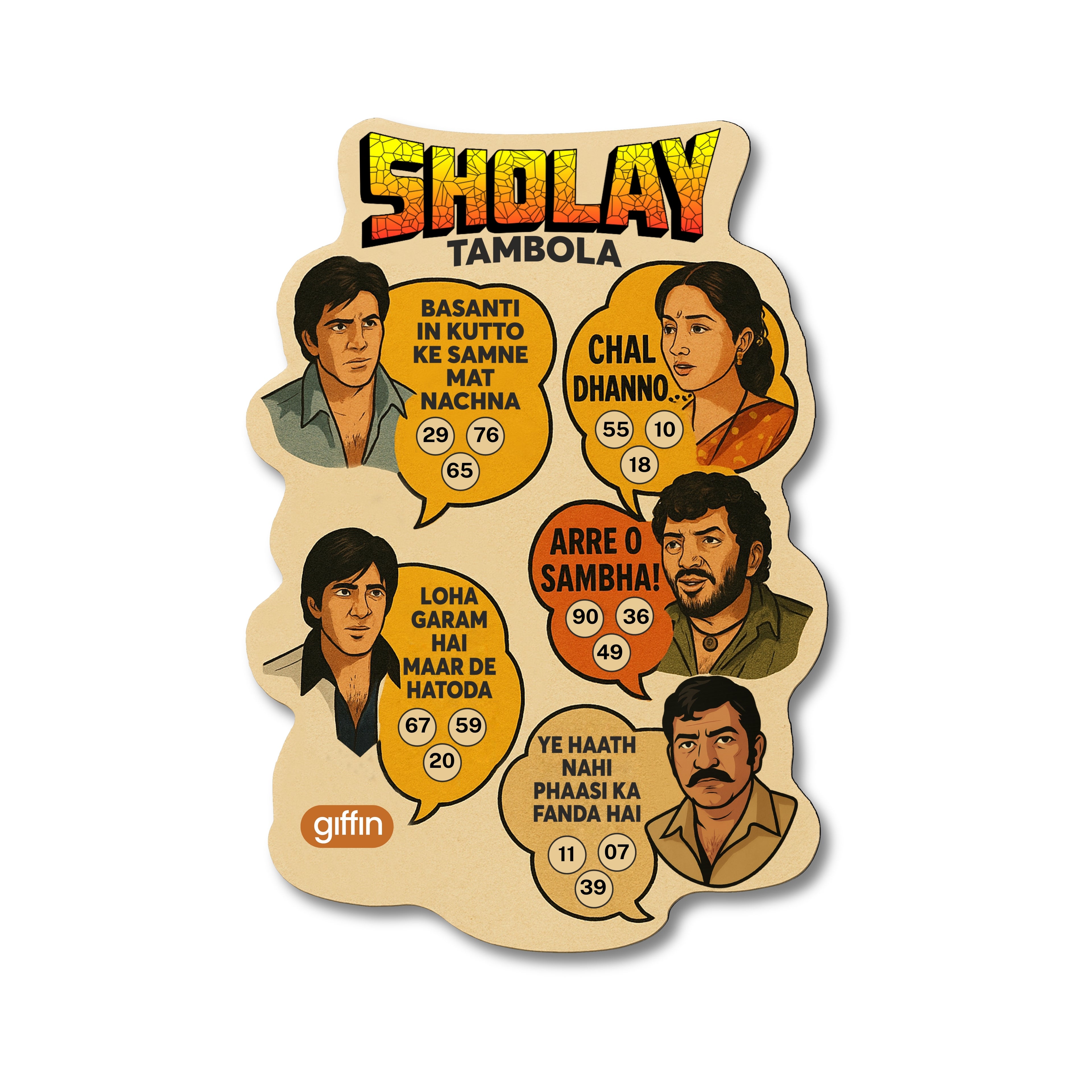 Sholay Tambola