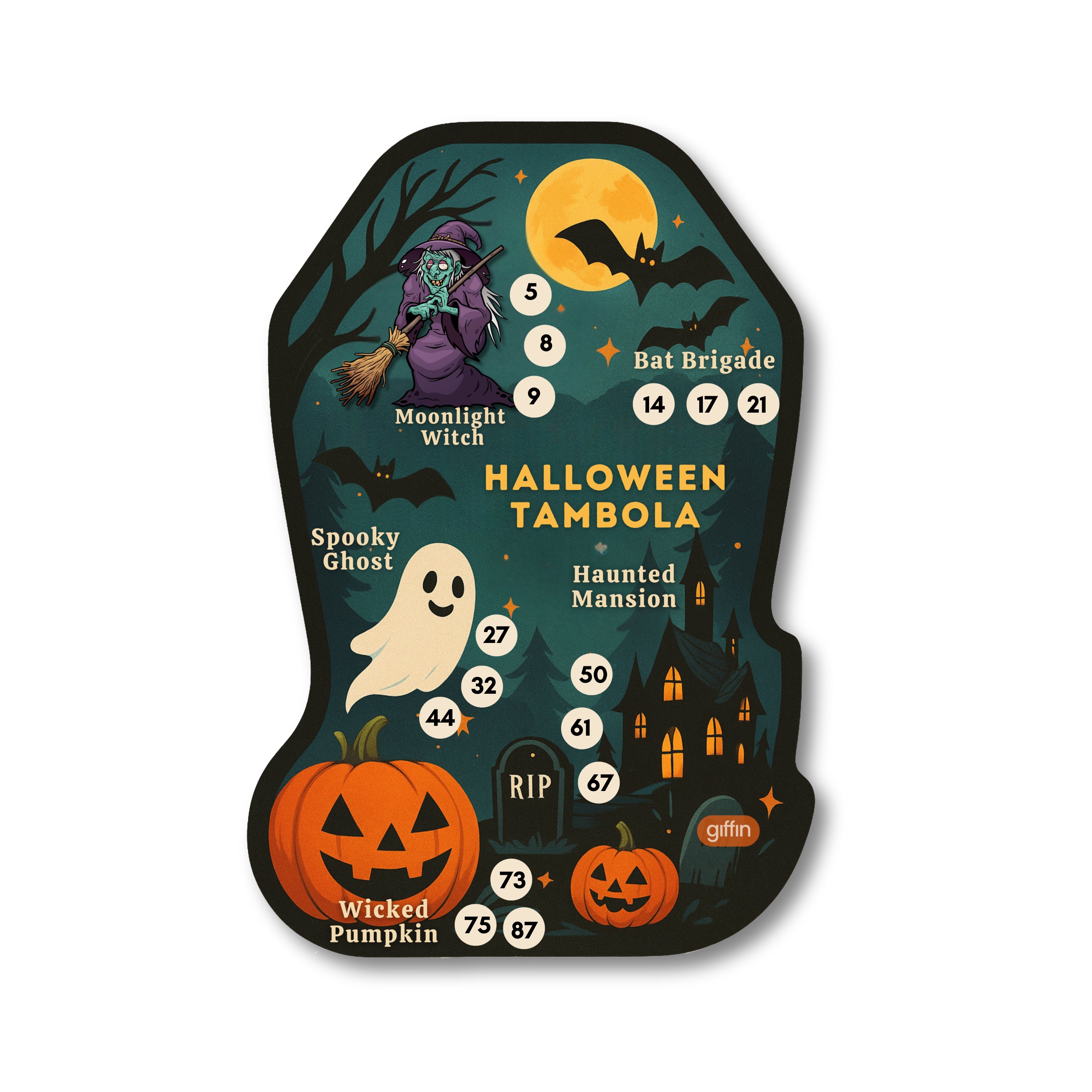Halloween Tambola