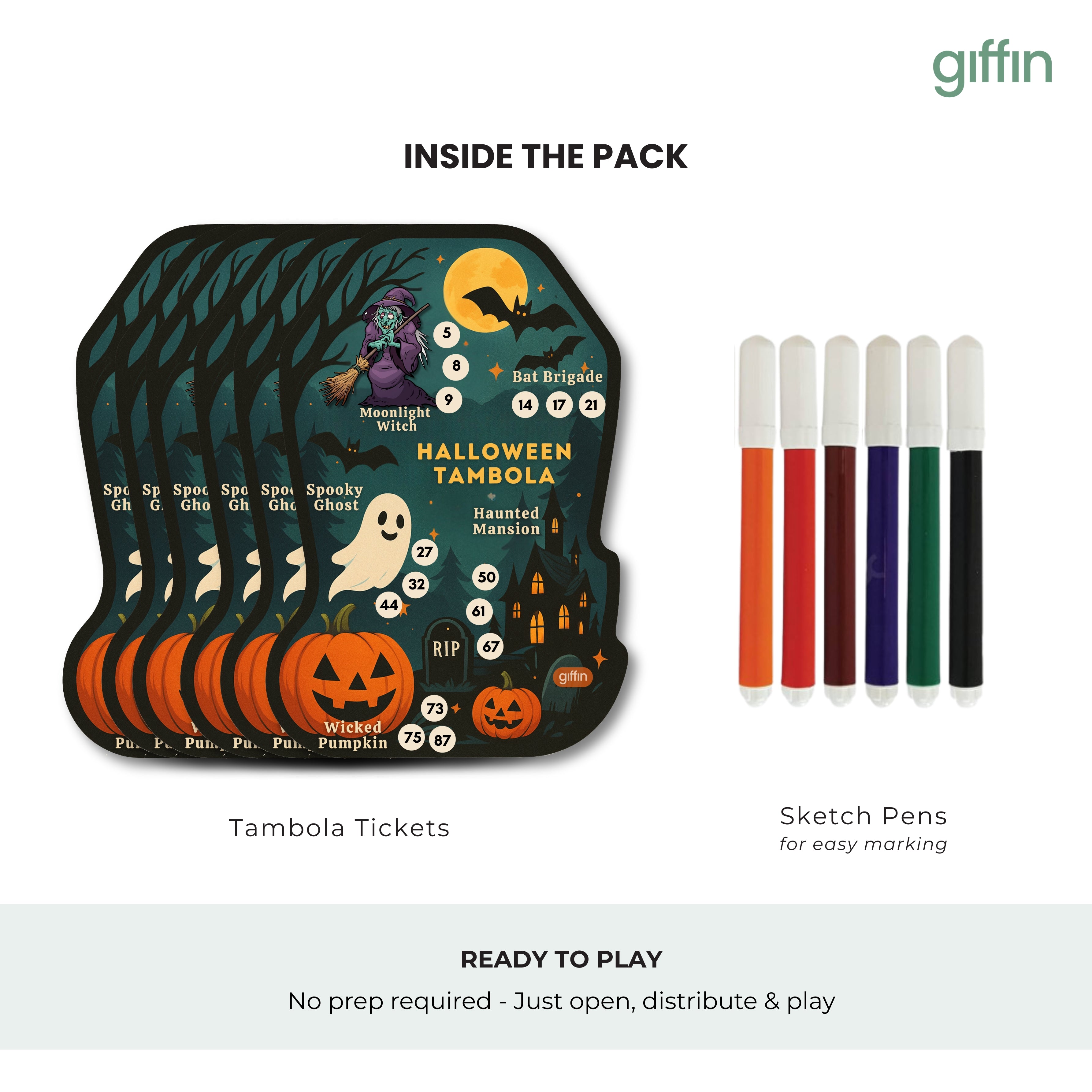 Halloween Tambola
