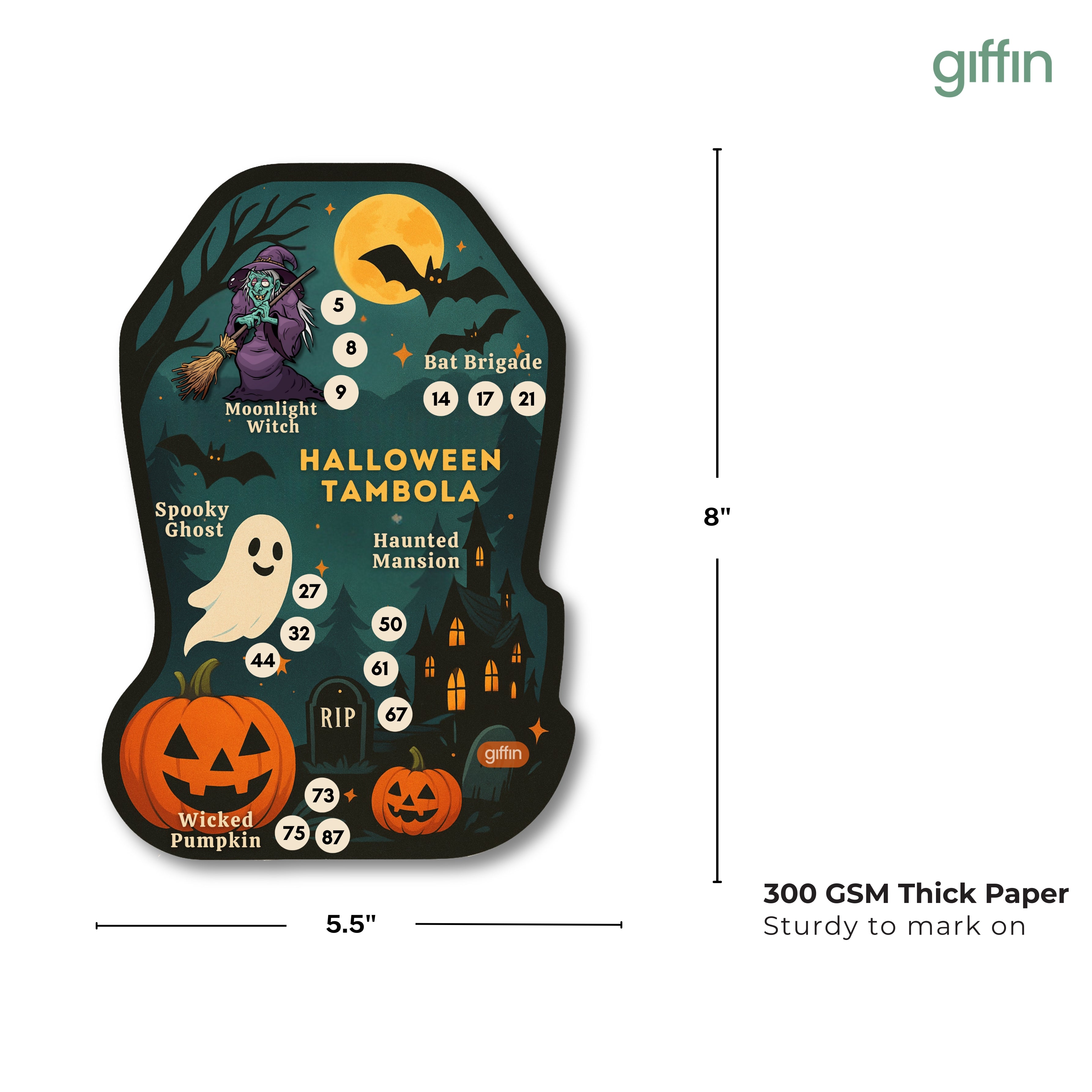 Halloween Tambola