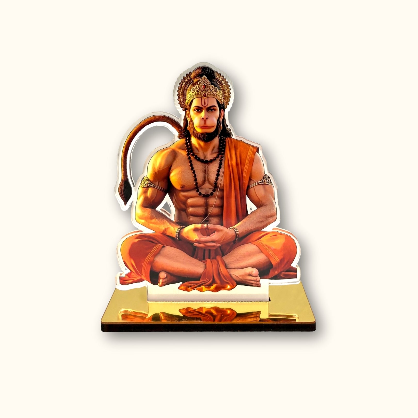 Lord Hanuman Acrylic Idol