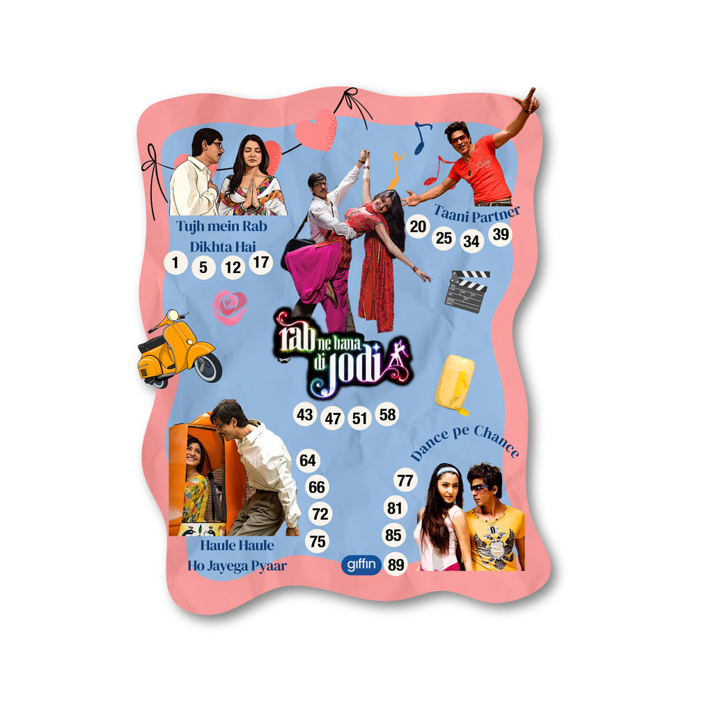 Rab Ne Bana Di Jodi Tambola Tickets