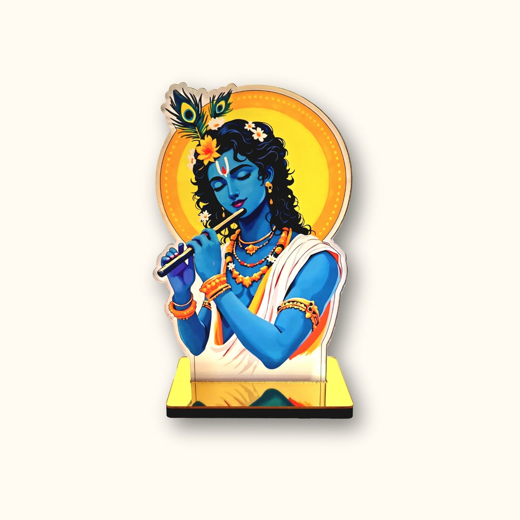 Lord Krishna Acrylic Idol