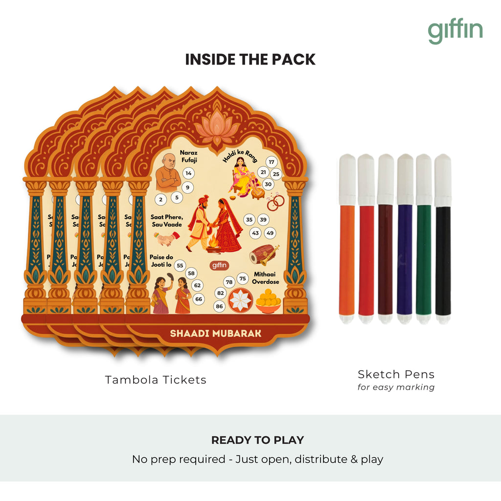 Shaadi Mubarak Tambola Tickets
