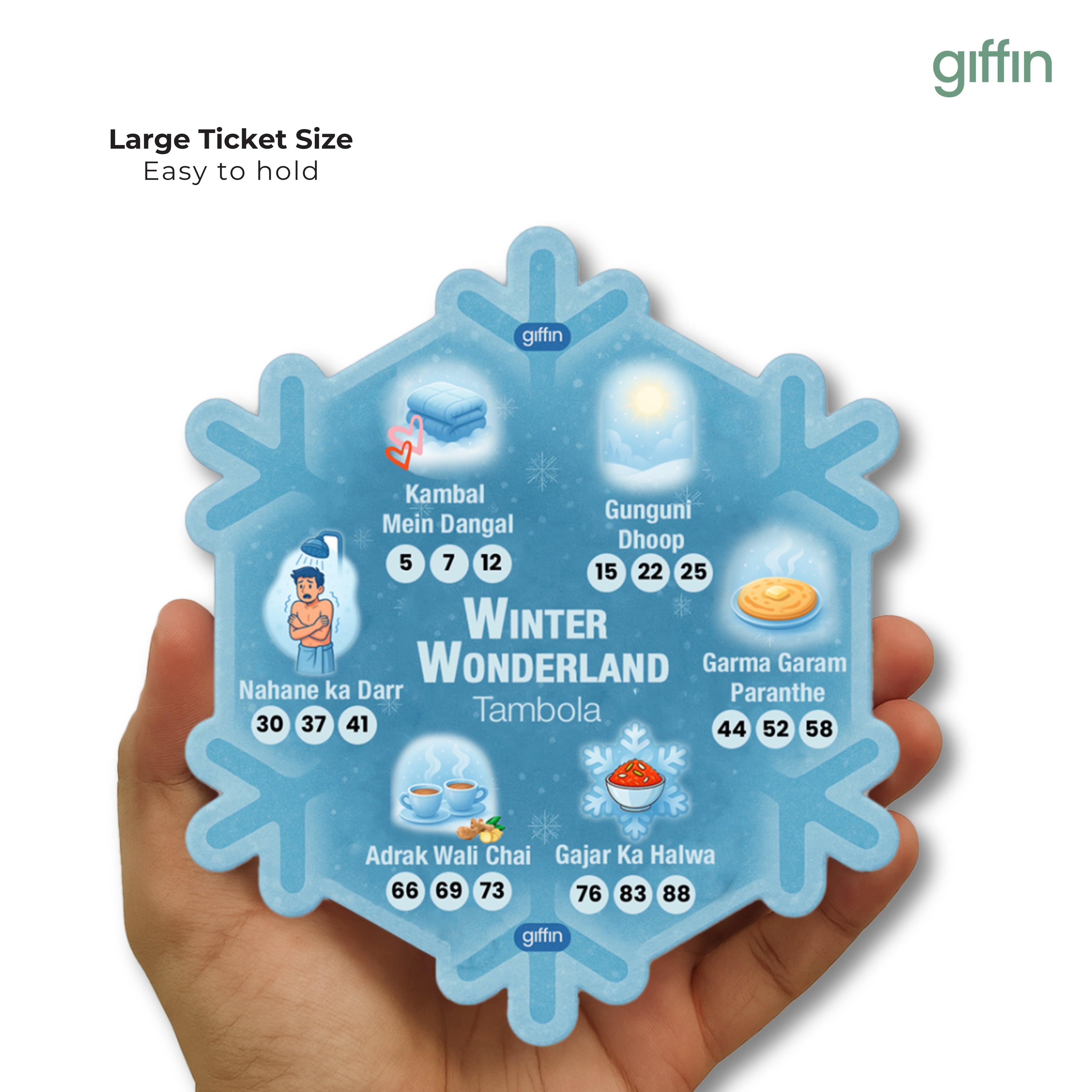 Winter Wonderland Tambola