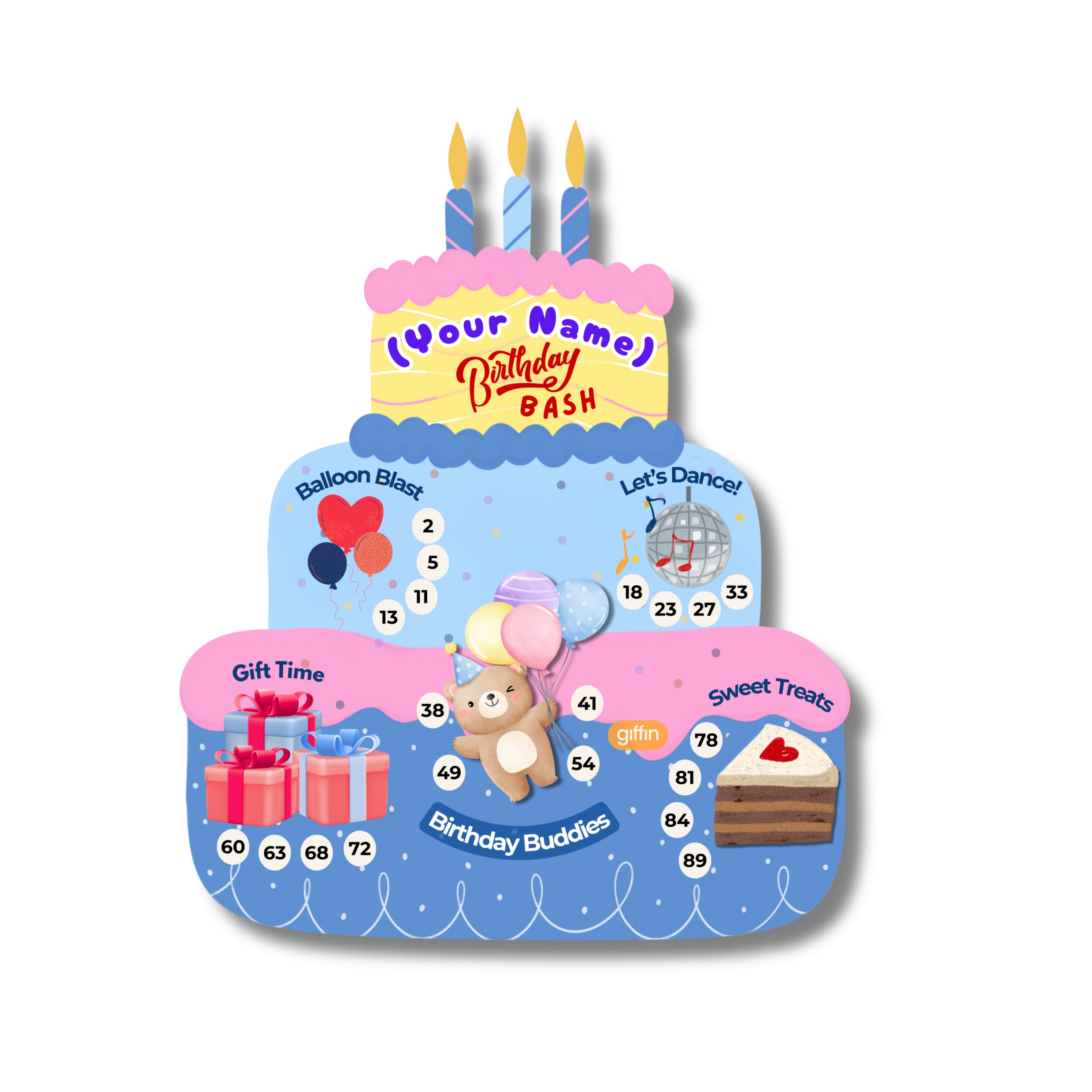 Birthday Bash Tambola