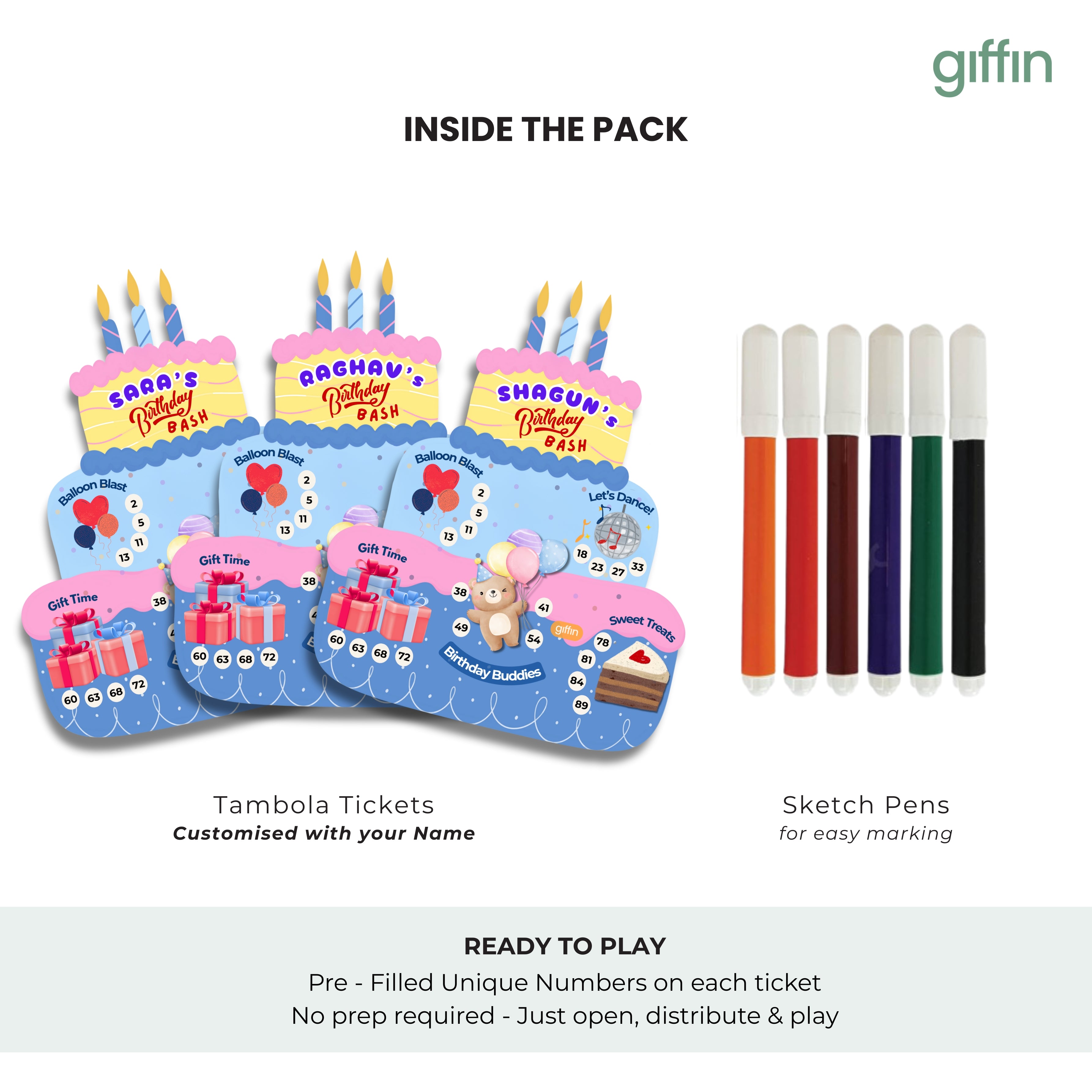 Birthday Bash Tambola