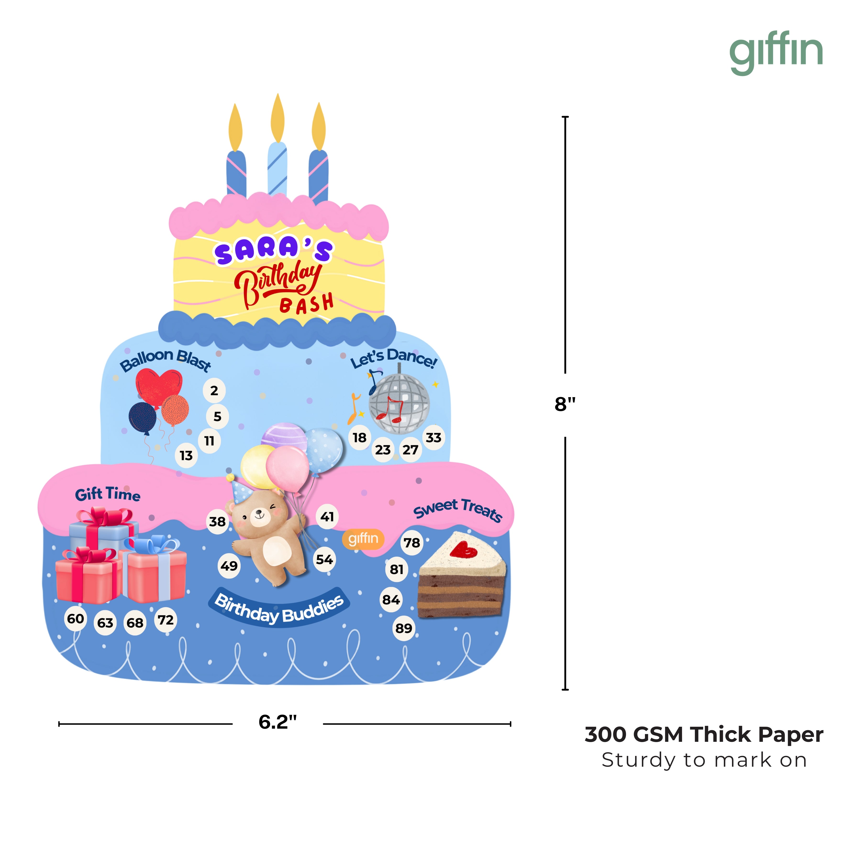 Birthday Bash Tambola