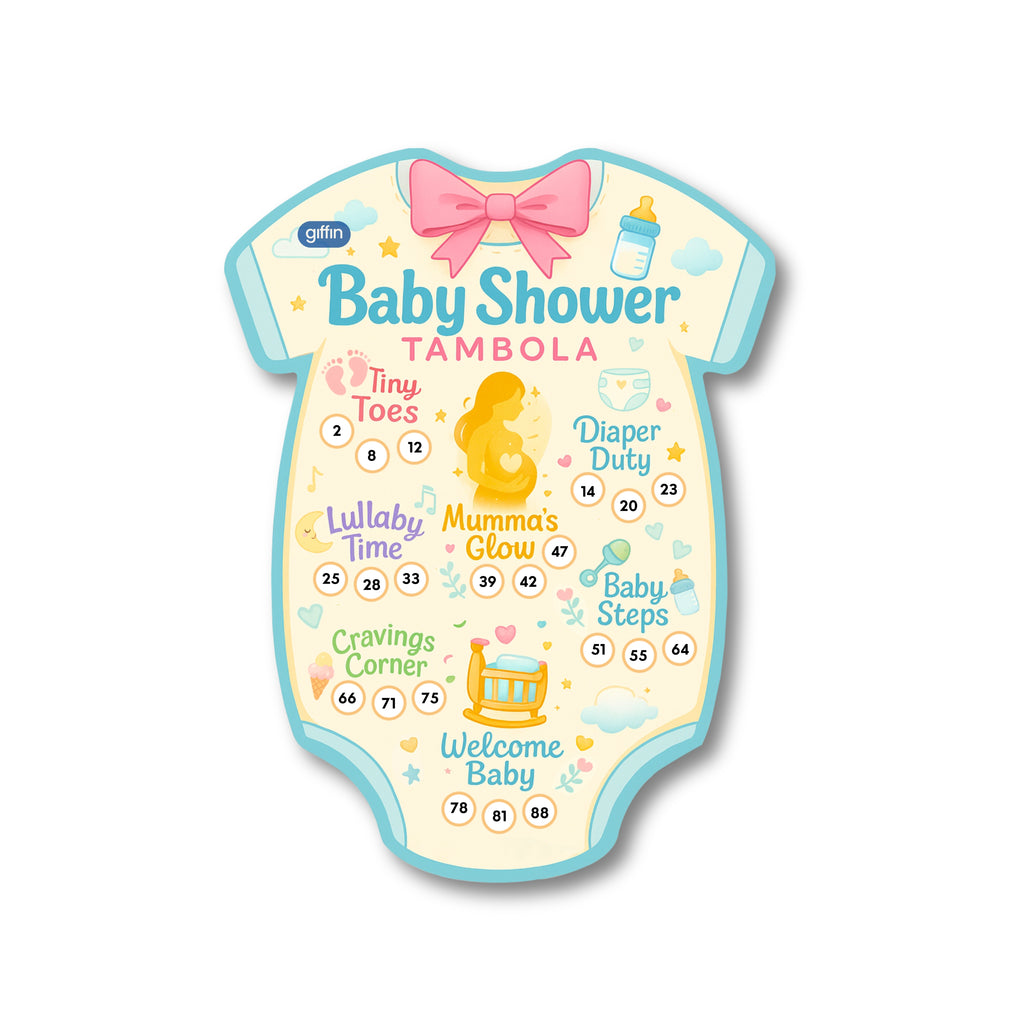 Baby Shower Tambola Tickets