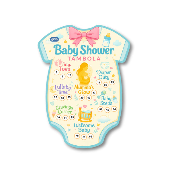 Baby Shower Tambola Tickets