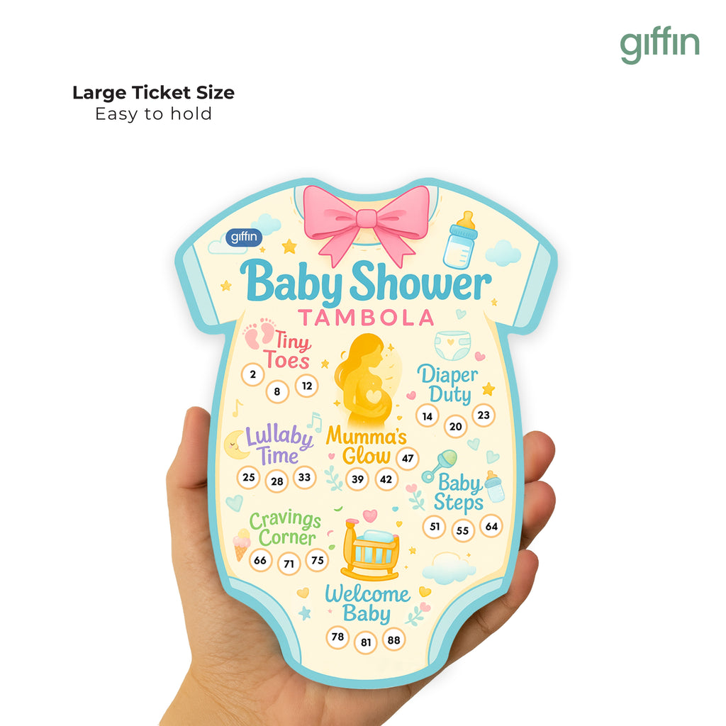 Baby Shower Tambola Tickets