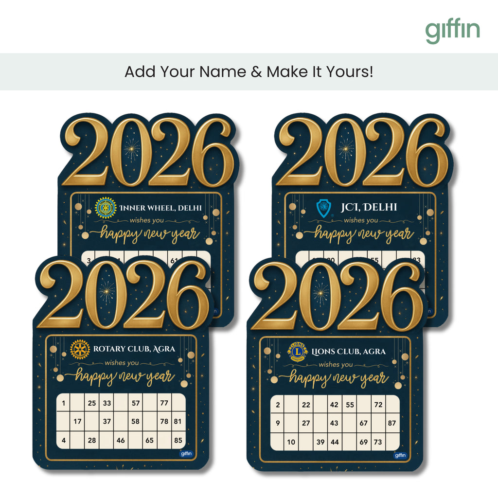 New Year 2026 Tambola Tickets (Customised)