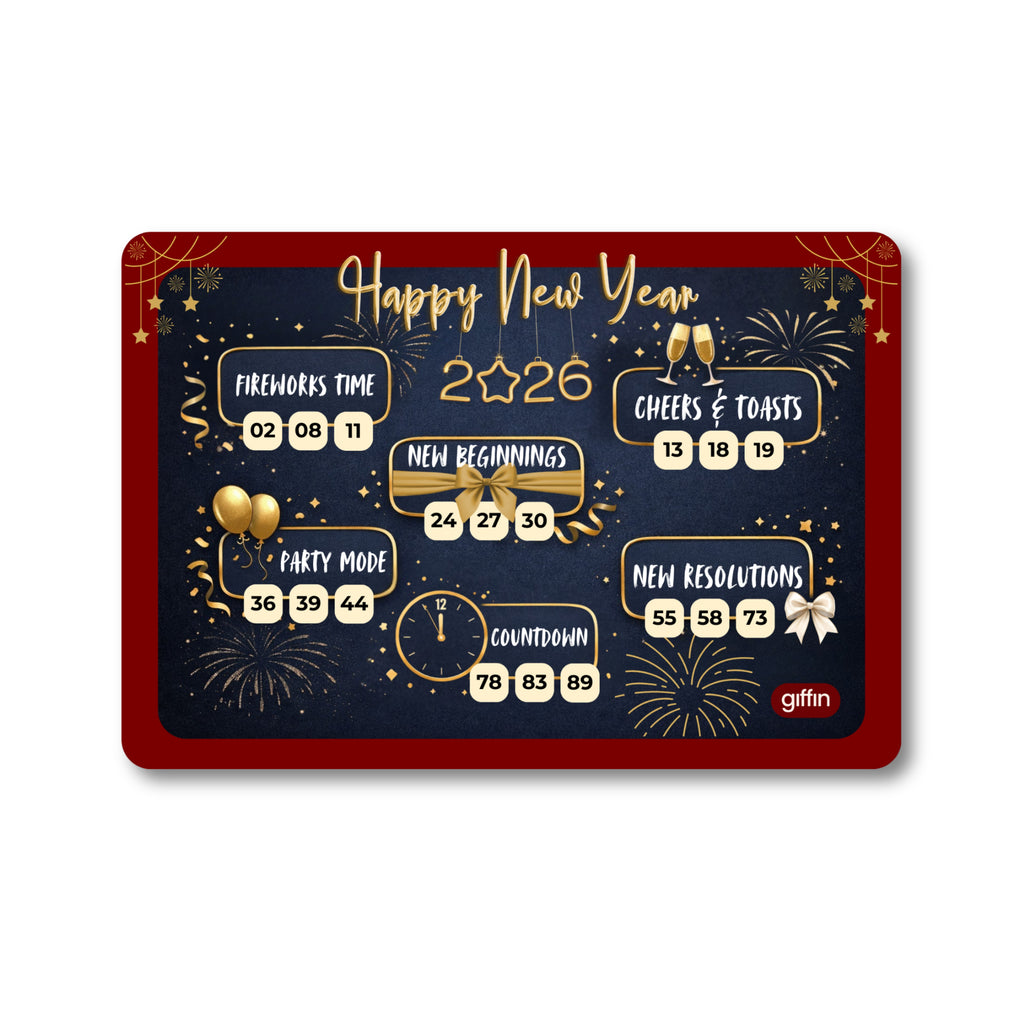 New Year 2026 Tambola Tickets