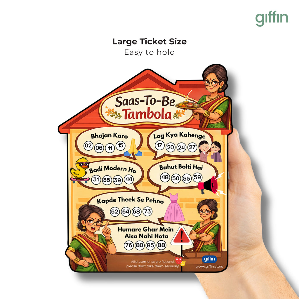 Saas-To-Be Tambola Tickets
