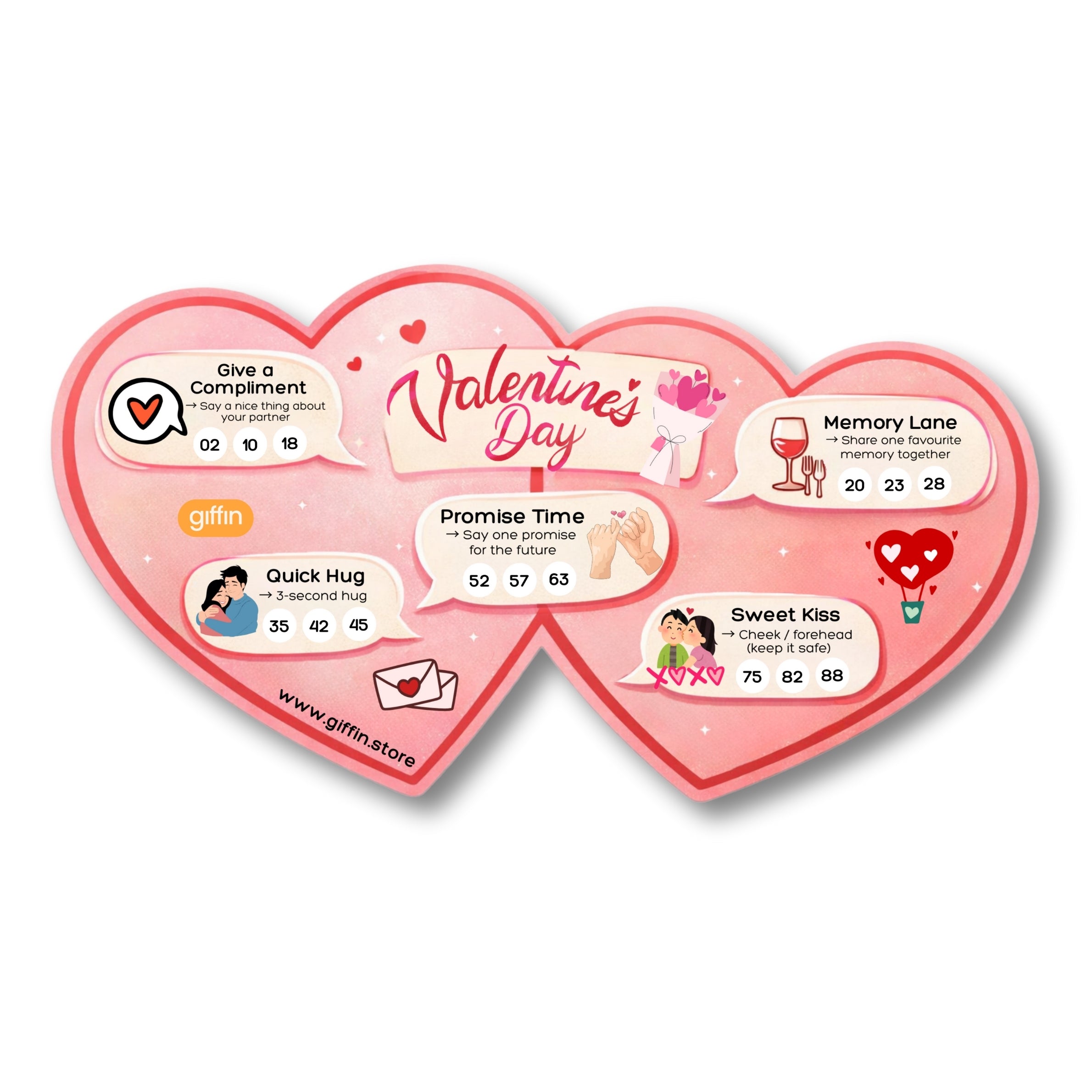 Valentine's Day Tambola Tickets