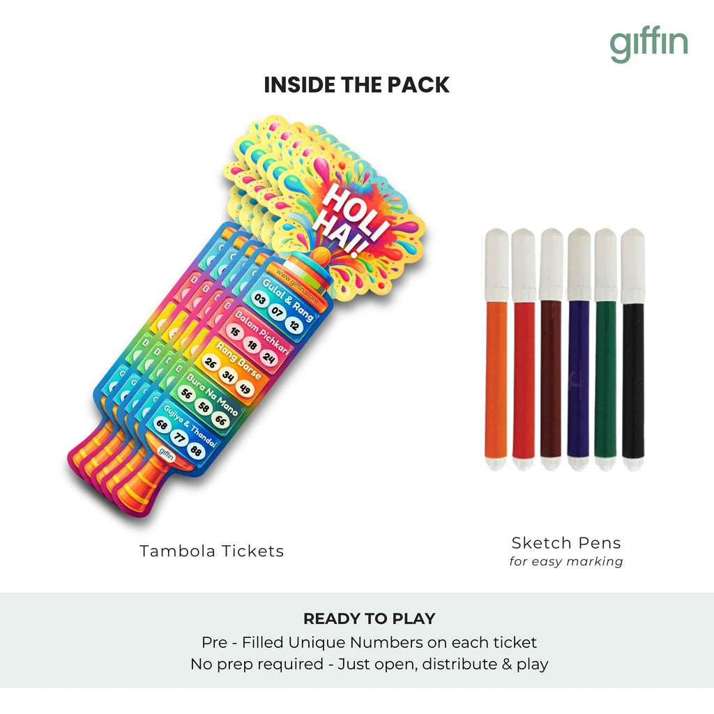 Holi Hai Tambola Tickets