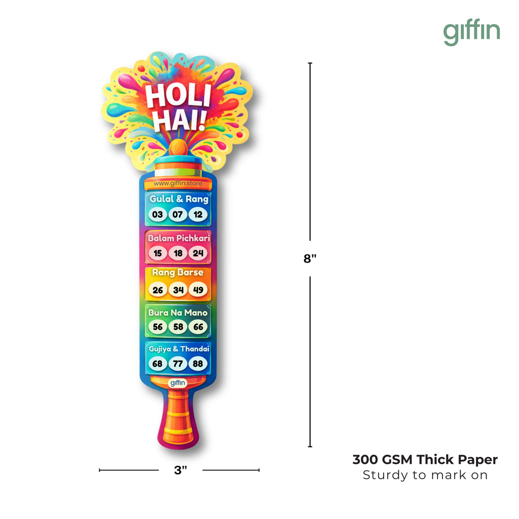 Holi Hai Tambola Tickets