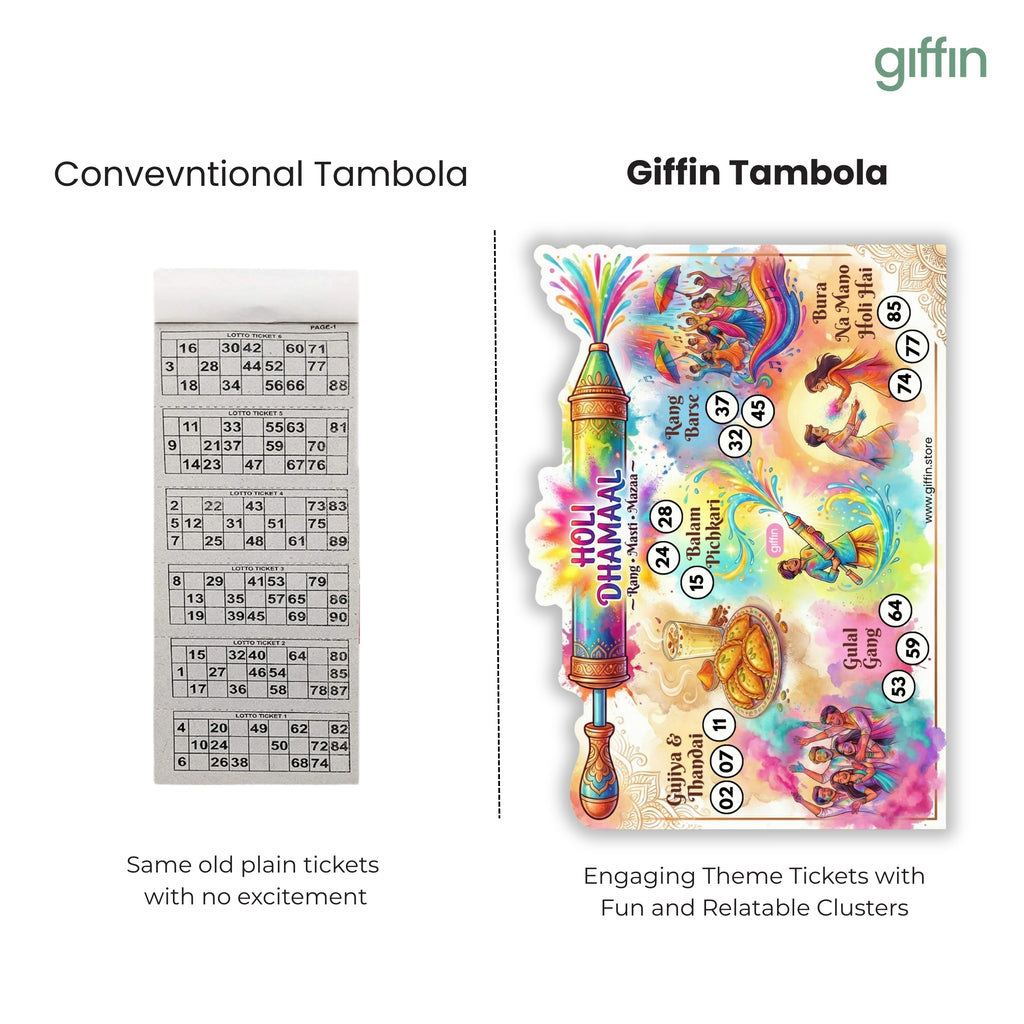 Holi Dhamaal Tambola Tickets