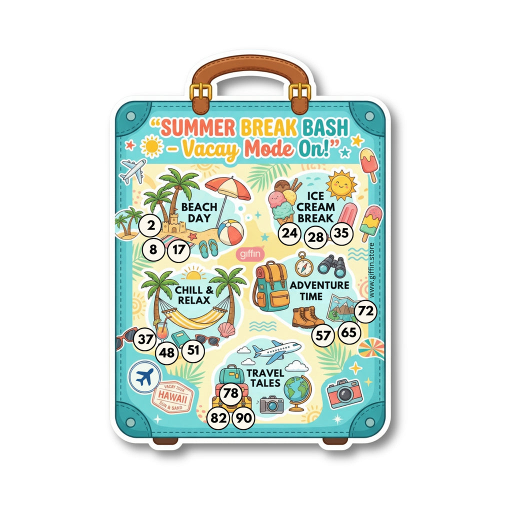 Summer Break Bash Tambola Tickets