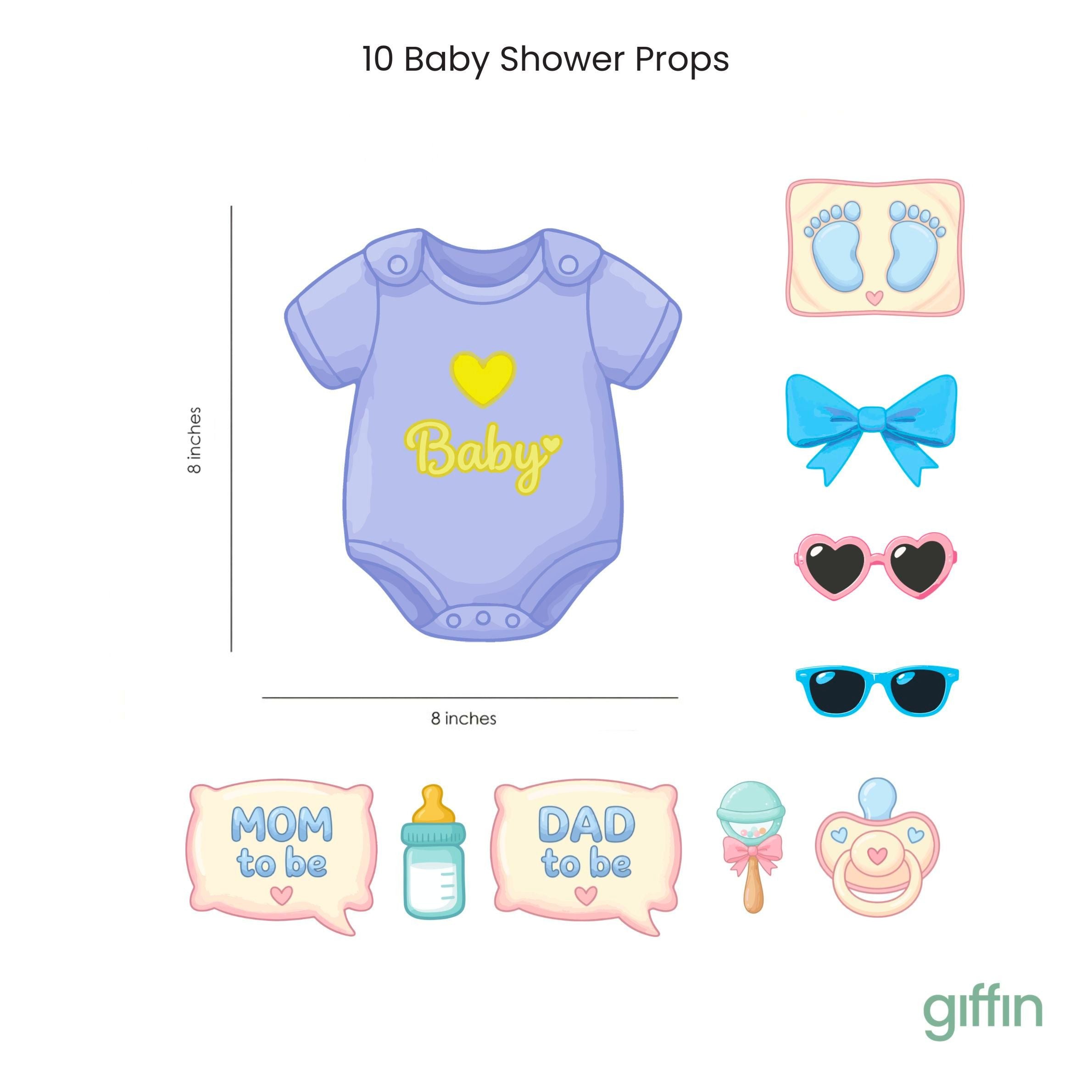 Baby Shower Decoration Pack - 21 Pcs