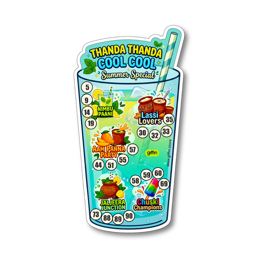 Thanda Thanda Cool Cool Tambola Tickets