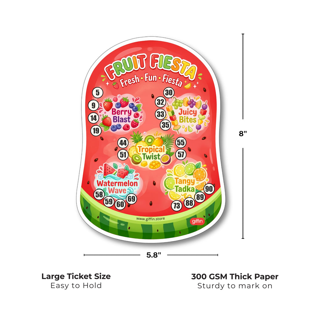 Fruit Fiesta Tambola Tickets