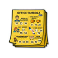 Office Theme Tambola Tickets